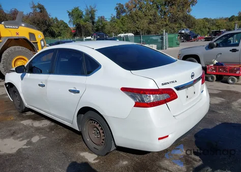 2014 Nissan Sentra Sv z USA, uszkodzony, nr VIN 3N1AB7AP9EY297269